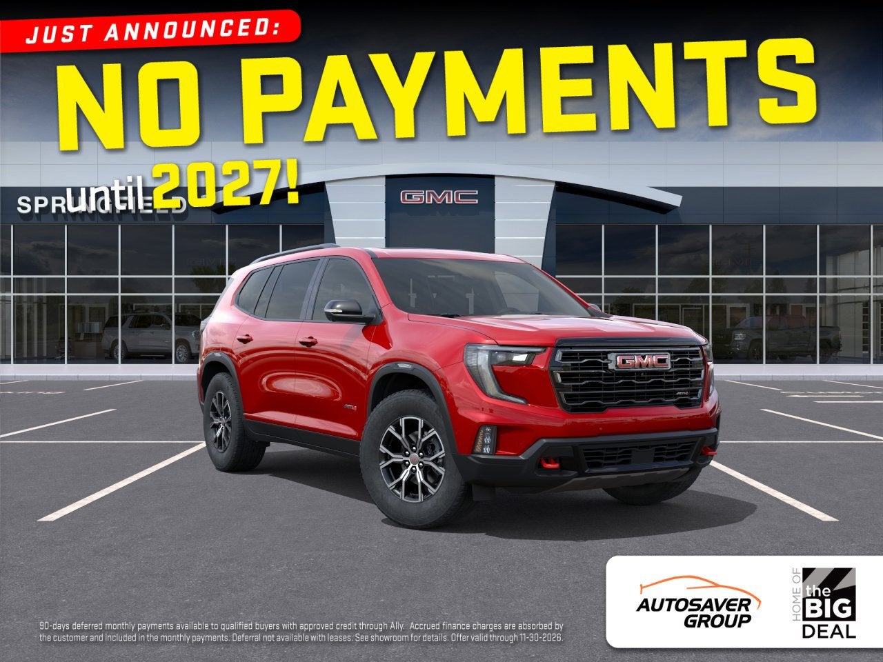 2027 GMC Acadia AT4