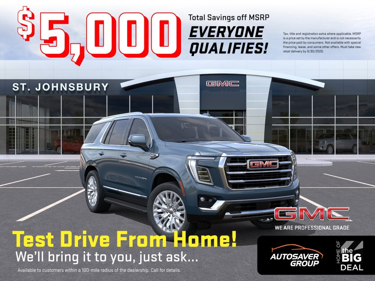 2027 GMC Yukon Elevation