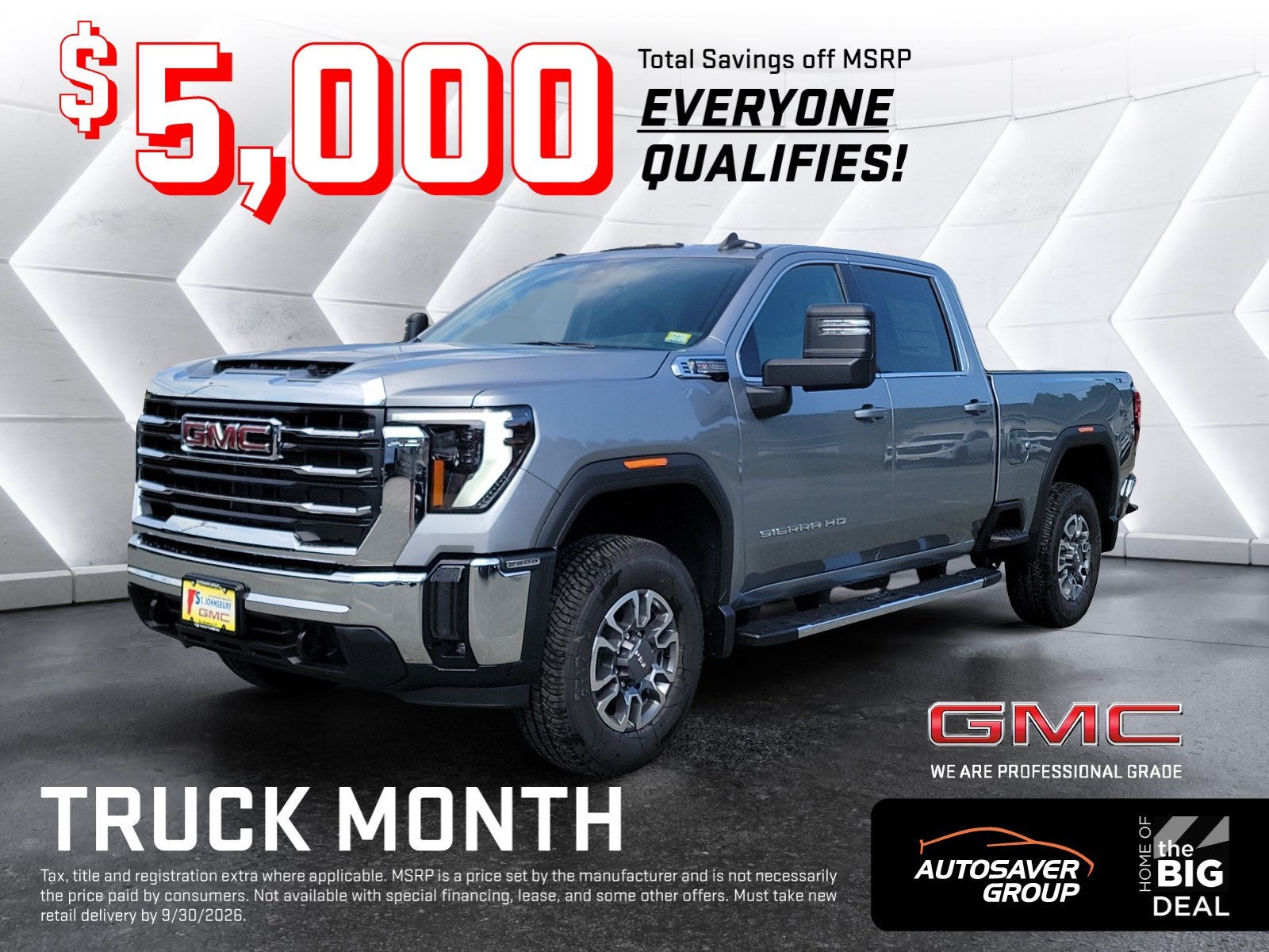 2026 GMC Sierra 2500 HD SLE