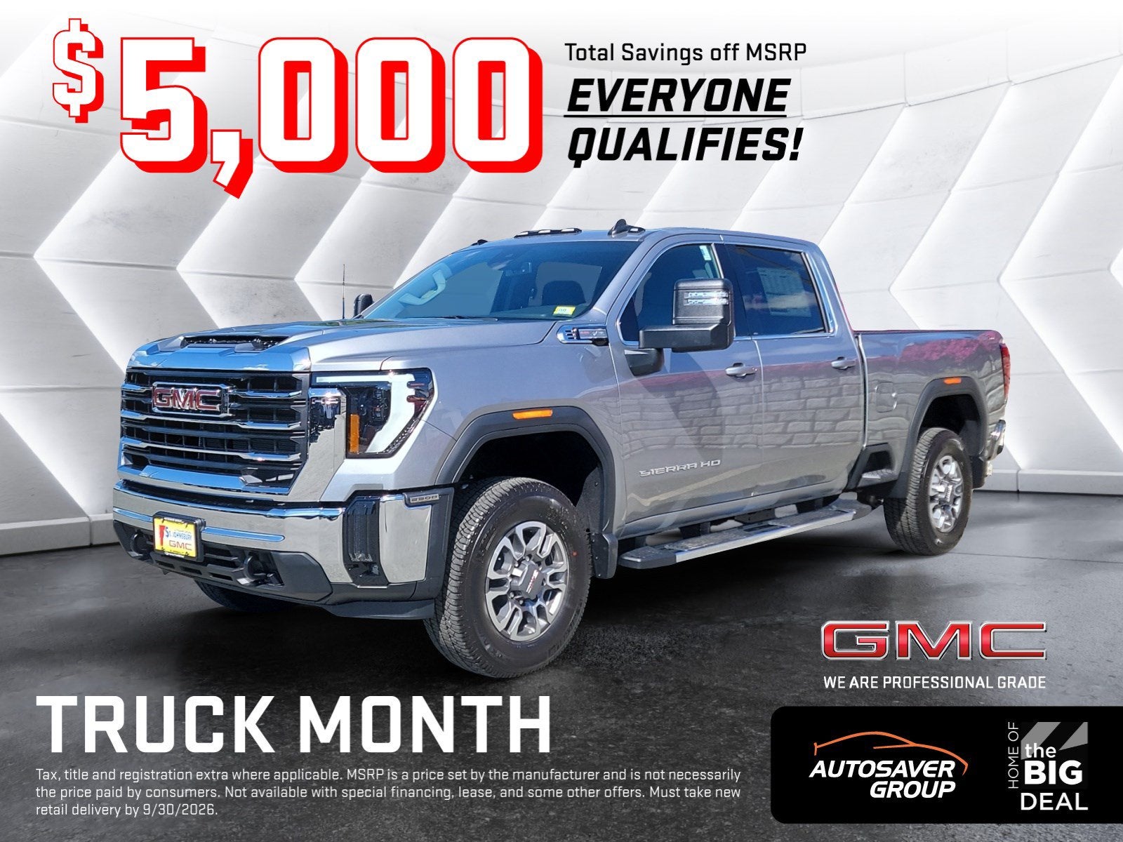 2026 GMC Sierra 2500 HD SLE