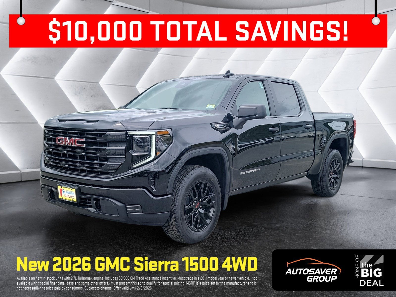 2026 GMC Sierra 1500 Pro