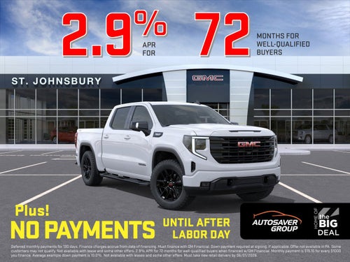2026 GMC Sierra 1500 Elevation