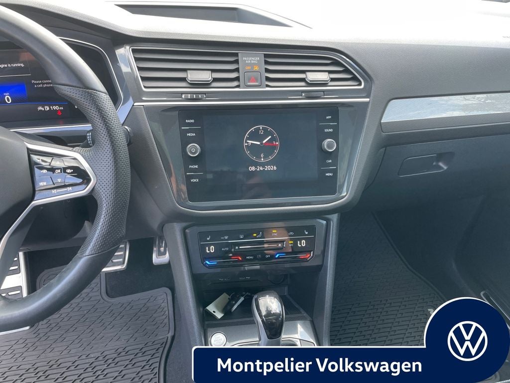 2024 Volkswagen Tiguan 2.0T SE R-Line Black
