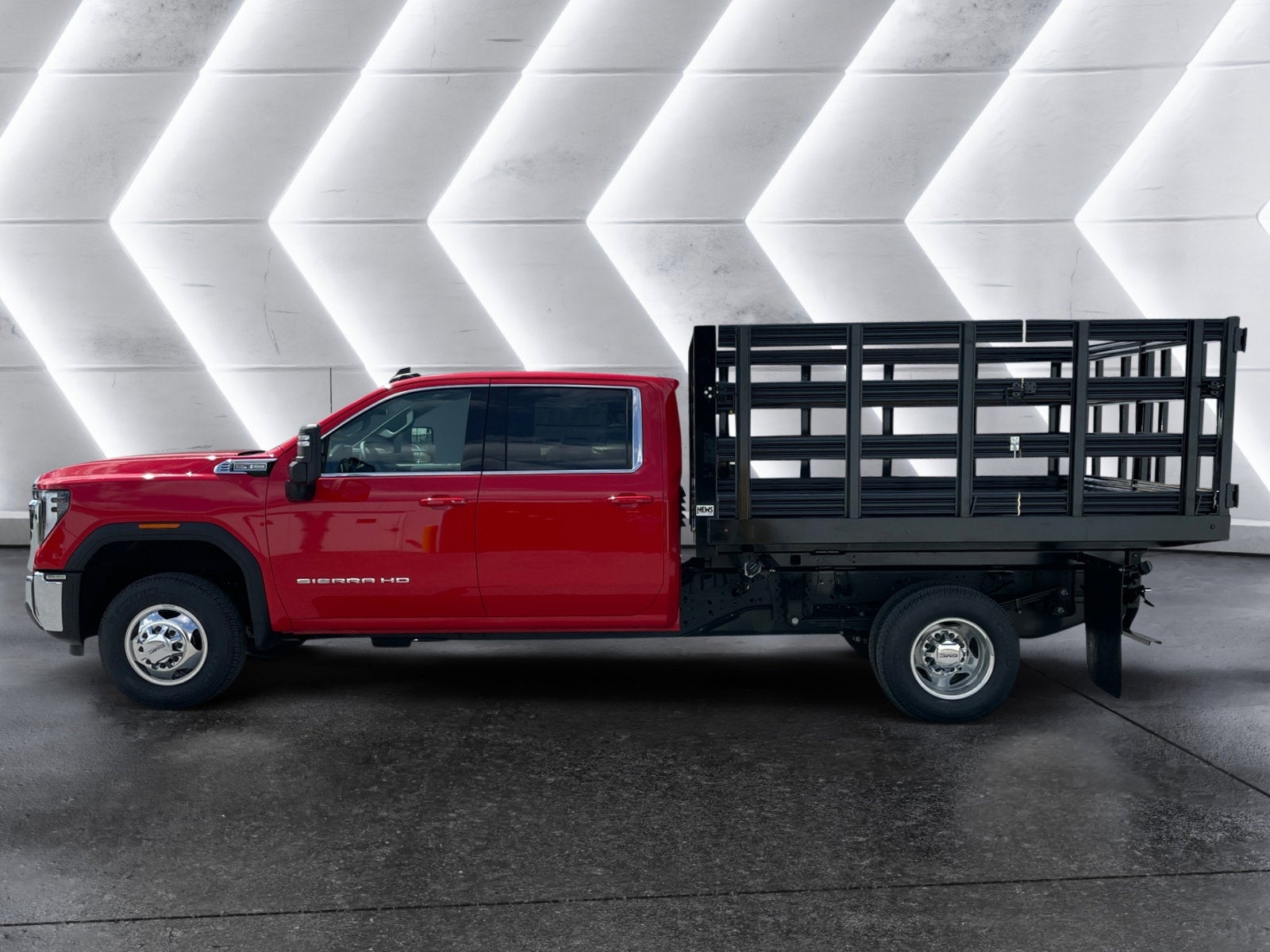 2024 GMC Sierra 3500 HD Chassis Cab SLE Reading Platform Stake Body Dump