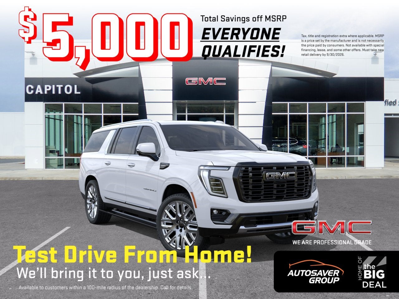 2026 GMC Yukon XL Denali Ultimate