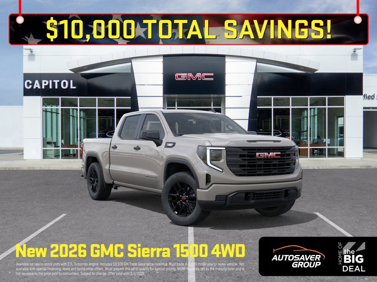 2026 GMC Sierra 1500 Pro