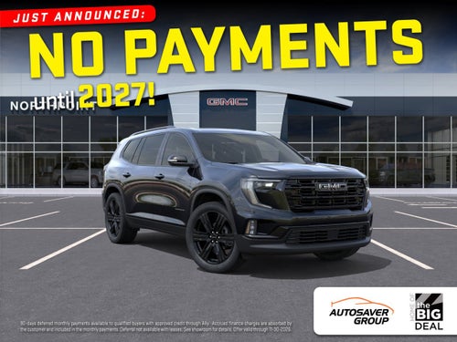 2027 GMC Acadia Elevation