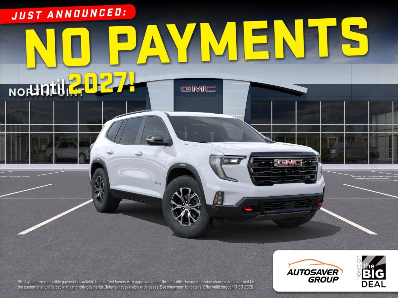 2027 GMC Acadia AT4