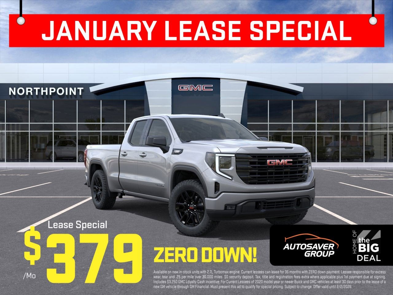 2026 GMC Sierra 1500 Elevation