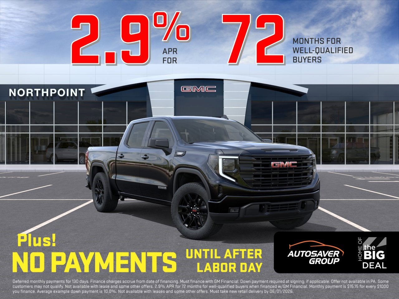 2026 GMC Sierra 4WD Crew Cab Std Box Elevation 3VL's photo